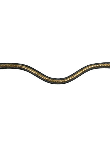 Dyon Brass Clincher V-Shaped Browband 'D Collection' Dyon Brass Clincher V-Shaped Browband 'D Collection'