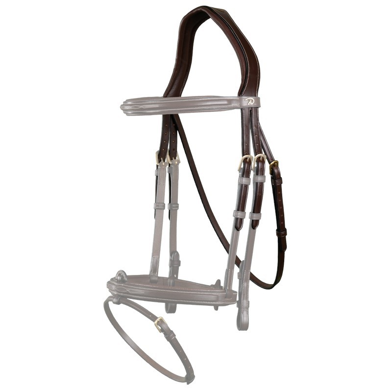 Dyon Headpiece With Throat Latch 'D Collection' Dyon Headpiece With Throat Latch 'D Collection'