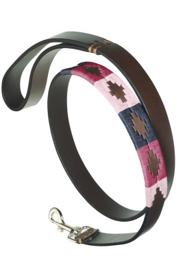 Pampeano Leather Dog Lead Petalo