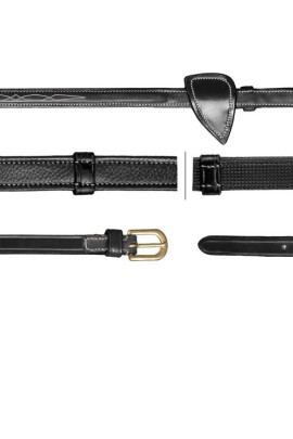 Dyon (13mm) Hunter Reins With 7 Leather Loops 'D Collection' Dyon (13mm) Hunter Reins With 7 Leather Loops 'D Collection'