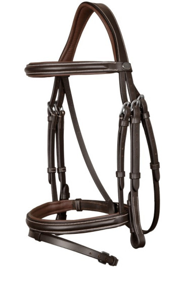 Dyon Classic Flash Noseband Bridle 'Working Collection' Dyon Classic Flash Noseband Bridle 'Working Collection'