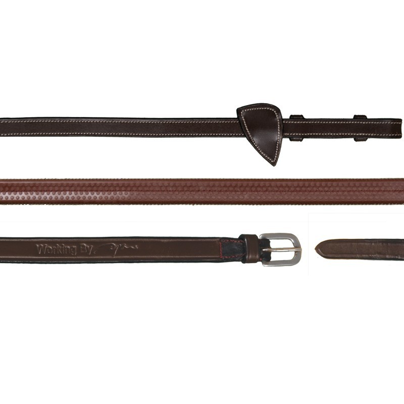 Dyon Flat Leather Bridle With Snap Hooks 'Working Collection' Dyon Flat Leather Bridle With Snap Hooks 'Working Collection'