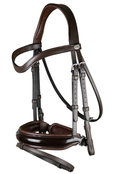 Dyon Patent Large Crank Noseband Bridle With Flash 'Working Collection' Dyon Patent Large Crank Noseband Bridle With Flash 'Working Collection'