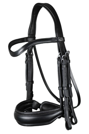 Dyon Matte Large Crank Noseband Double Bridle 'Working Collection' Dyon Matte Large Crank Noseband Double Bridle 'Working Collection'