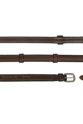 Dyon (16mm) Full Leather Curb Reins With 7 Loops 'Working Collection'
