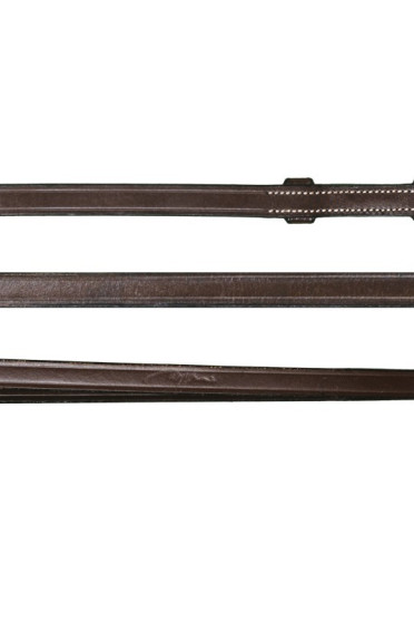 Dyon (13mm) Full Leather Curb Reins 'Working Collection' Dyon (13mm) Full Leather Curb Reins 'Working Collection'
