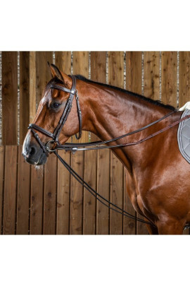 Dyon (12mm) Full Leather Draw Reins 'Working Collection'