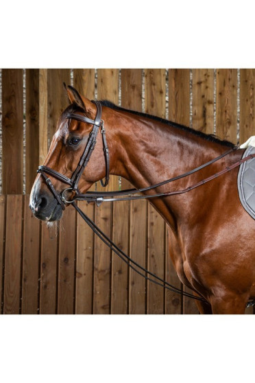 Dyon (12mm) Full Leather Draw Reins 'Working Collection' Dyon (12mm) Full Leather Draw Reins 'Working Collection'