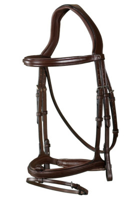 Dyon Flash Noseband Bridle 'New English Collection'