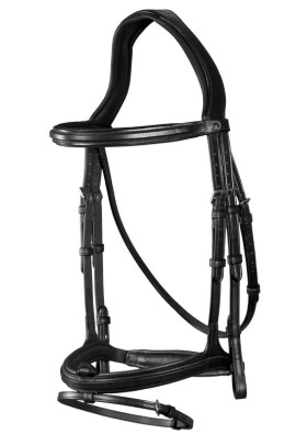 Dyon Flash Noseband Bridle 'New English Collection' Dyon Flash Noseband Bridle 'New English Collection'