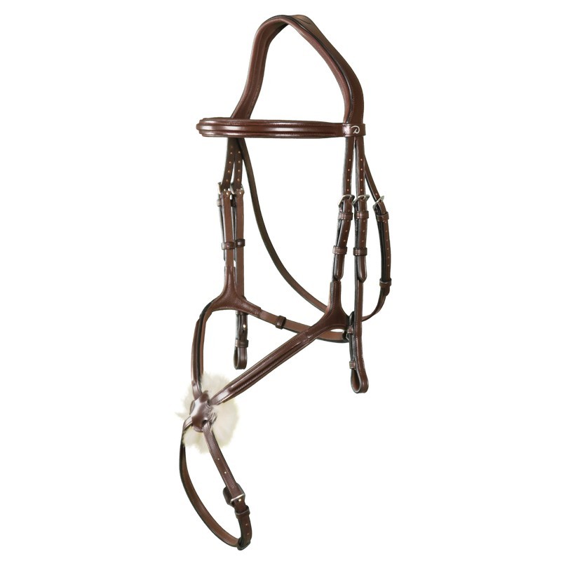 Dyon Figure 8 Noseband Bridle 'New English Collection' Dyon Figure 8 Noseband Bridle 'New English Collection'