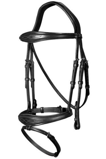 Dyon Anatomic Flash Noseband Bridle 'New English Collection' Dyon Anatomic Flash Noseband Bridle 'New English Collection'