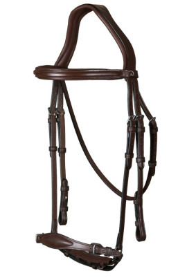 Dyon Adjustable Drop Noseband Bridle 'New English Collection'