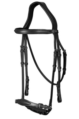 Dyon Adjustable Drop Noseband Bridle 'New English Collection' Dyon Adjustable Drop Noseband Bridle 'New English Collection'