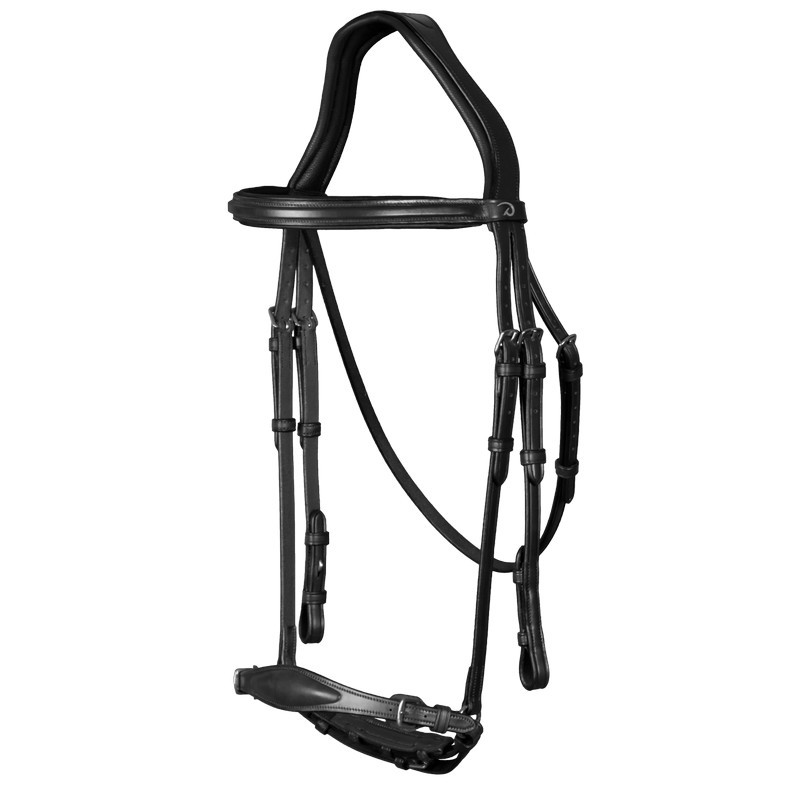Dyon Adjustable Drop Noseband Bridle 'New English Collection' Dyon Adjustable Drop Noseband Bridle 'New English Collection'