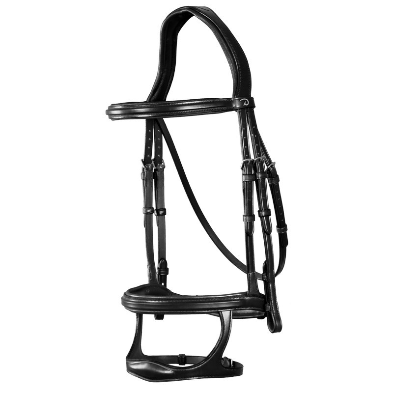 Dyon Double Noseband Bridle 'New English Collection' Dyon Double Noseband Bridle 'New English Collection'