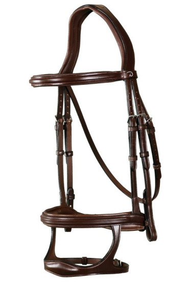 Dyon Double Noseband Bridle 'New English Collection' Dyon Double Noseband Bridle 'New English Collection'