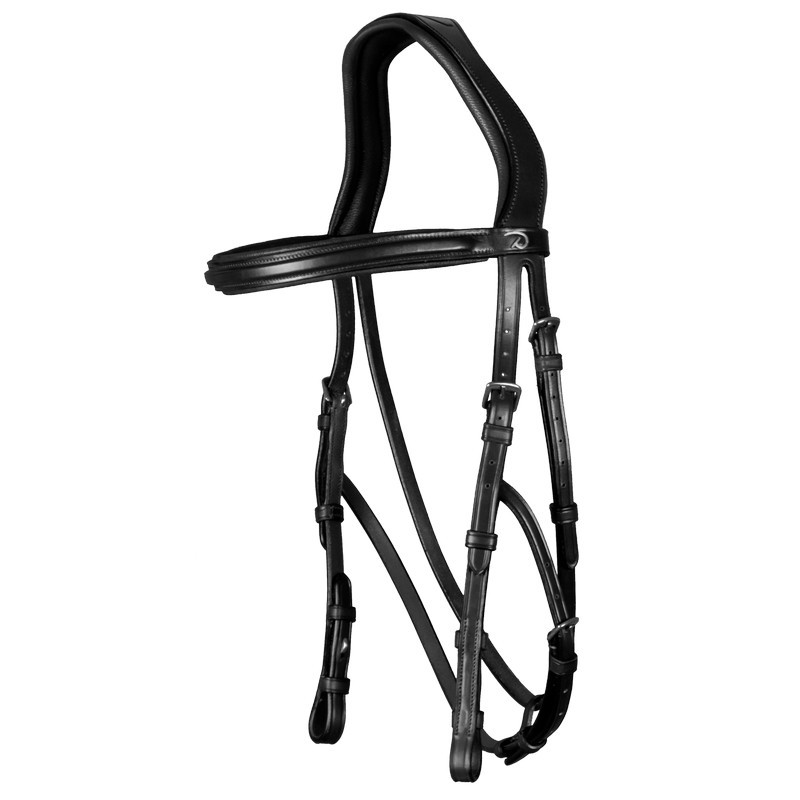 Dyon Hackamore hoofdstel 'New English Collection' Deze collectie heeft geen witte stiksels Dyon Hackamore hoofdstel 'New English Collection' Deze collectie heeft geen witte stiksels