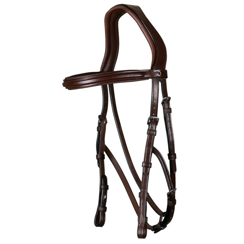 Dyon Hackamore hoofdstel 'New English Collection' Deze collectie heeft geen witte stiksels Dyon Hackamore hoofdstel 'New English Collection' Deze collectie heeft geen witte stiksels