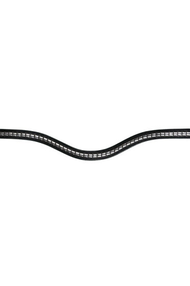 Dyon Silver Clincher Straight Browband 'New English Collection' Dyon Silver Clincher Straight Browband 'New English Collection'