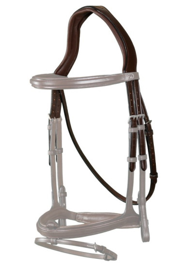 Dyon Headpiece With Throat Latch 'New English Collection' Dyon Headpiece With Throat Latch 'New English Collection'
