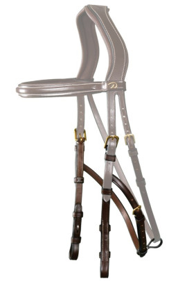 Dyon Hackamore (13mm) Cheekpieces 'D Collection'