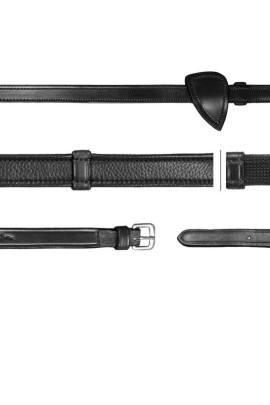 Dyon (13mm) Hunter Reins With 7 Leather Loops 'New English Collection'
