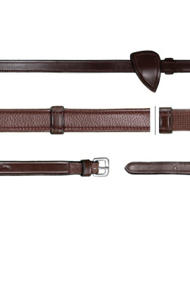 Dyon (13mm) Hunter Reins With 7 Leather Loops 'New English Collection' Dyon (13mm) Hunter Reins With 7 Leather Loops 'New English Collection'