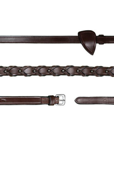 Dyon (13mm) Laced Reins 'New English Collection' Dyon (13mm) Laced Reins 'New English Collection'