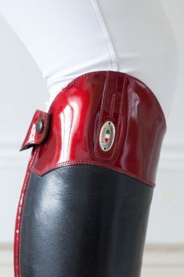 Secchiari Rijlaarzen Red Saffiano Secchiari Rijlaarzen Red Saffiano