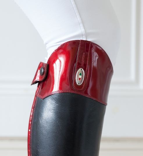 Secchiari Rijlaarzen Red Saffiano Secchiari Rijlaarzen Red Saffiano