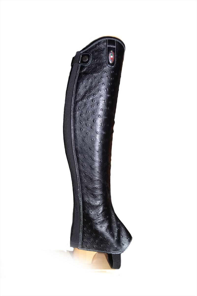 Secchiari Chaps Black Ostrich Secchiari Chaps Black Ostrich