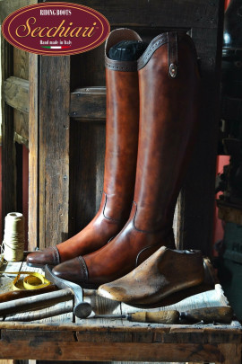 Secchiari Laarzen Brown and Croc Boots Secchiari Laarzen Brown and Croc Boots