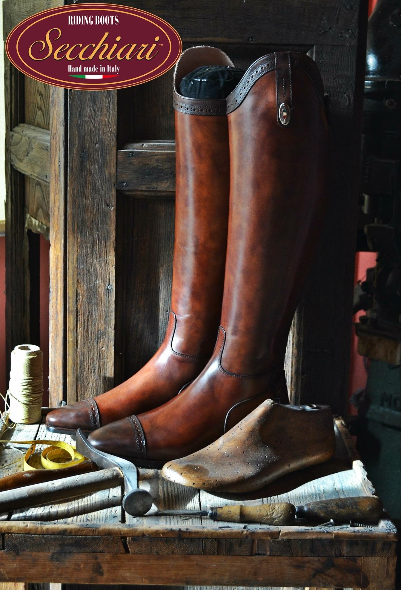 Secchiari Laarzen Brown and Croc Boots Secchiari Laarzen Brown and Croc Boots