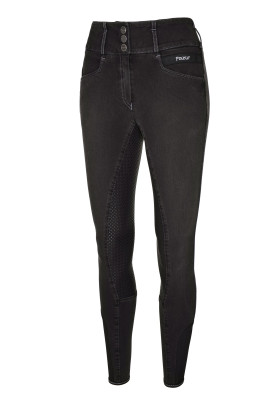 Pikeur Women's Riding Breeches Candela  Full Grip Dark Jeans