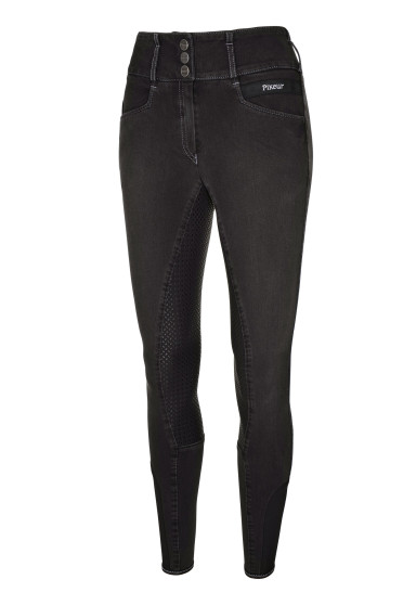 Pikeur Women's Riding Breeches Candela  Full Grip Dark Jeans