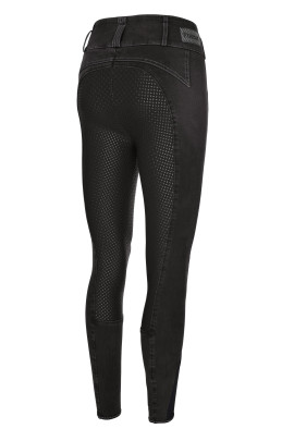 Pikeur Women's Riding Breeches Candela  Full Grip Dark Jeans