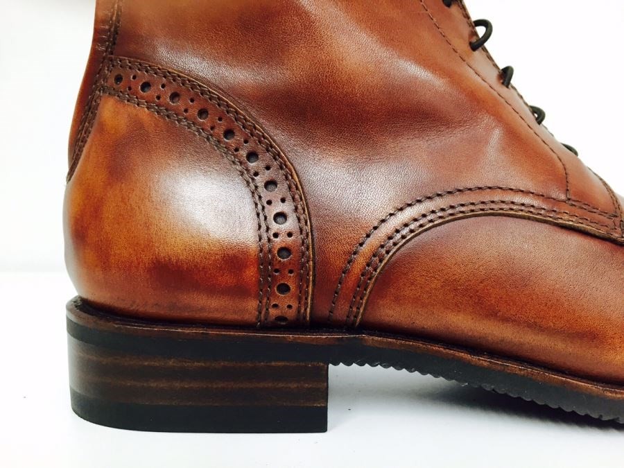 Secchiari Jodhpurs Antique Brown with Brogue Secchiari Jodhpurs Antique Brown with Brogue