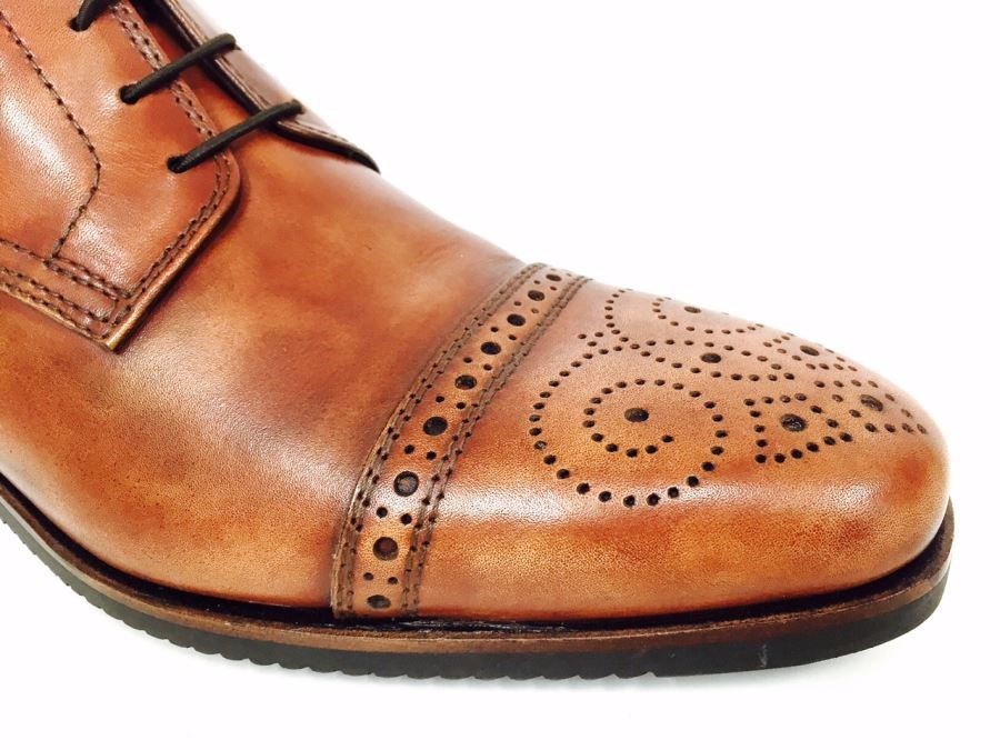 Secchiari Jodhpurs Antique Brown with Brogue Secchiari Jodhpurs Antique Brown with Brogue