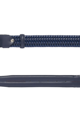 Men's Elastic Leather Navy With Grey Cavalleria Toscana
