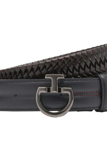 Men's Elastic Leather Brown With Black Cavalleria Toscana