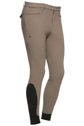 Men's New Grip System Breeches Dove Grey Cavalleria Toscana