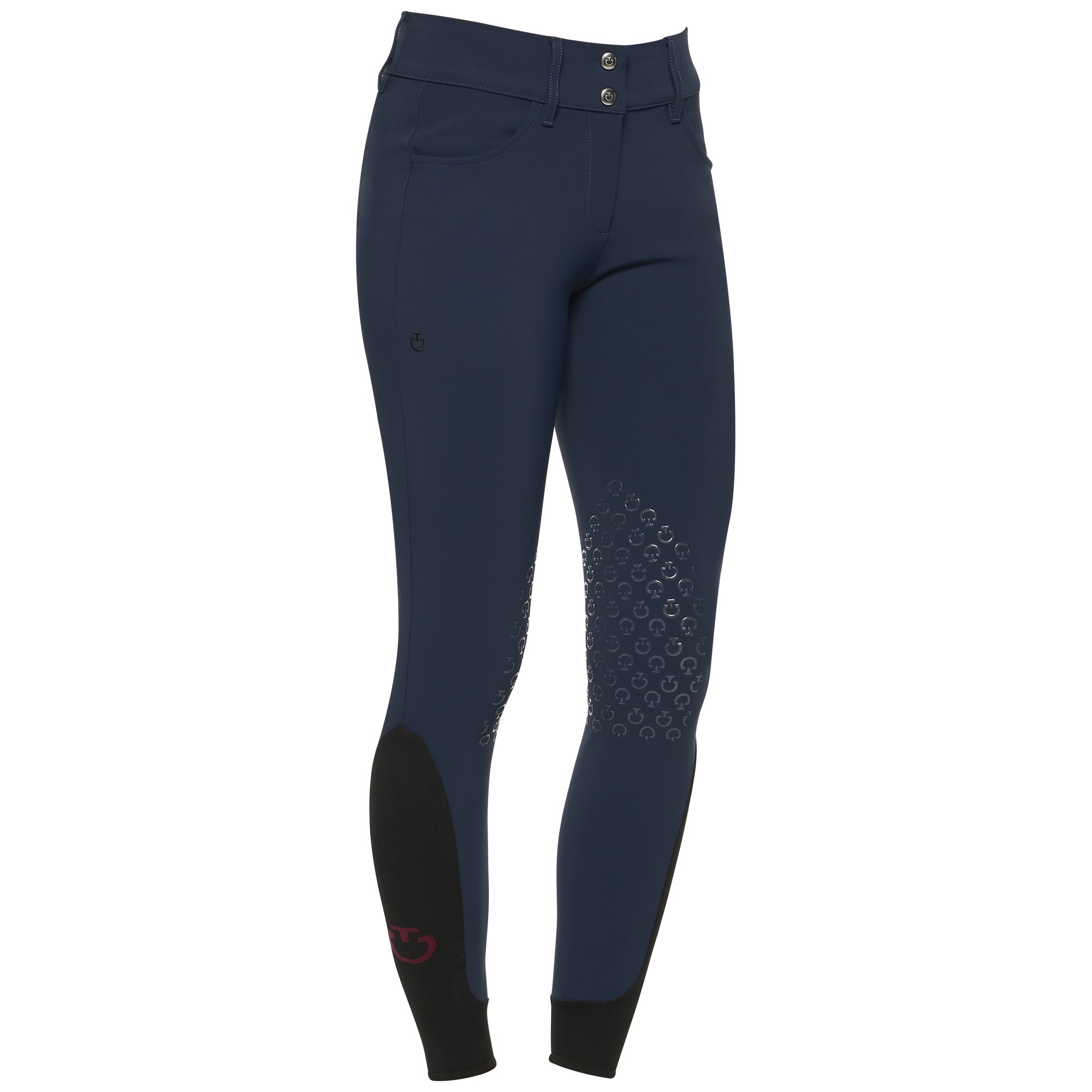 American Riding Breeches Knee Grip Blue Cavalleria Toscana American Riding Breeches Knee Grip Blue Cavalleria Toscana