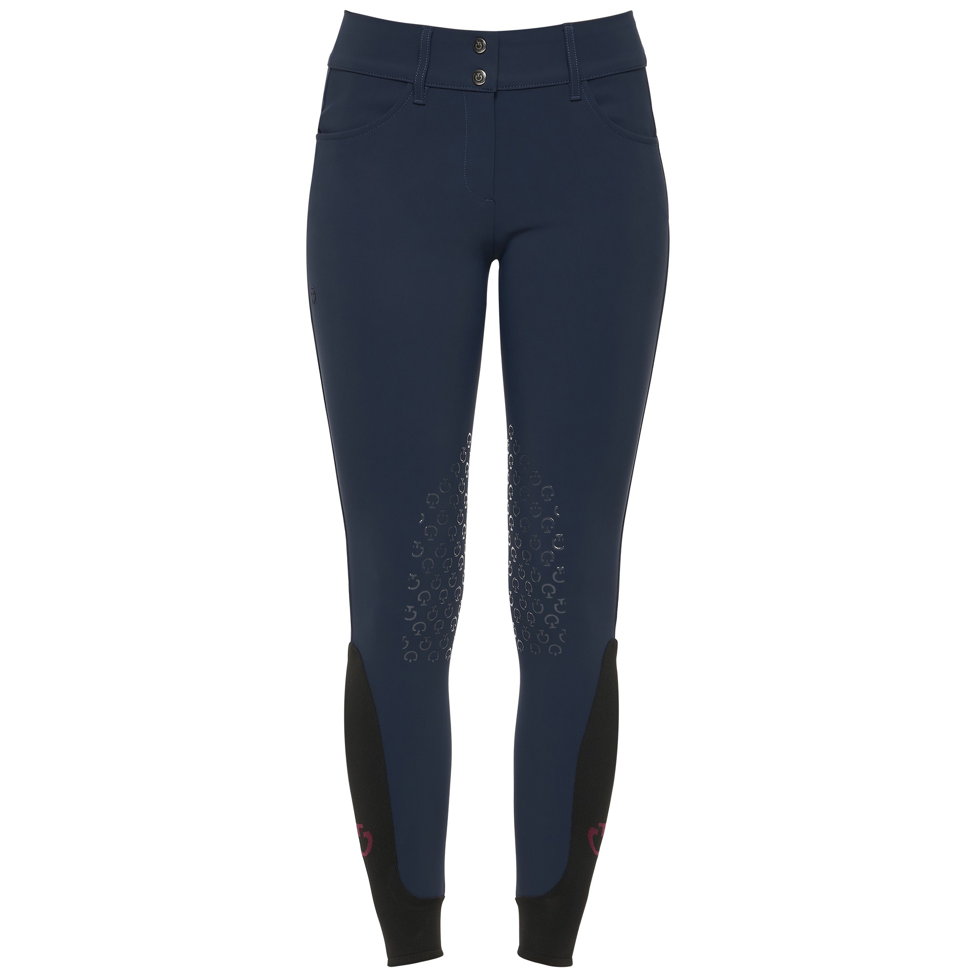 American Riding Breeches Knee Grip Blue Cavalleria Toscana American Riding Breeches Knee Grip Blue Cavalleria Toscana