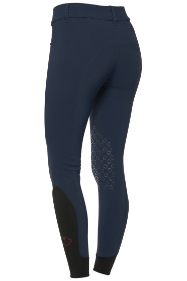 American Riding Breeches Knee Grip Blue Cavalleria Toscana American Riding Breeches Knee Grip Blue Cavalleria Toscana
