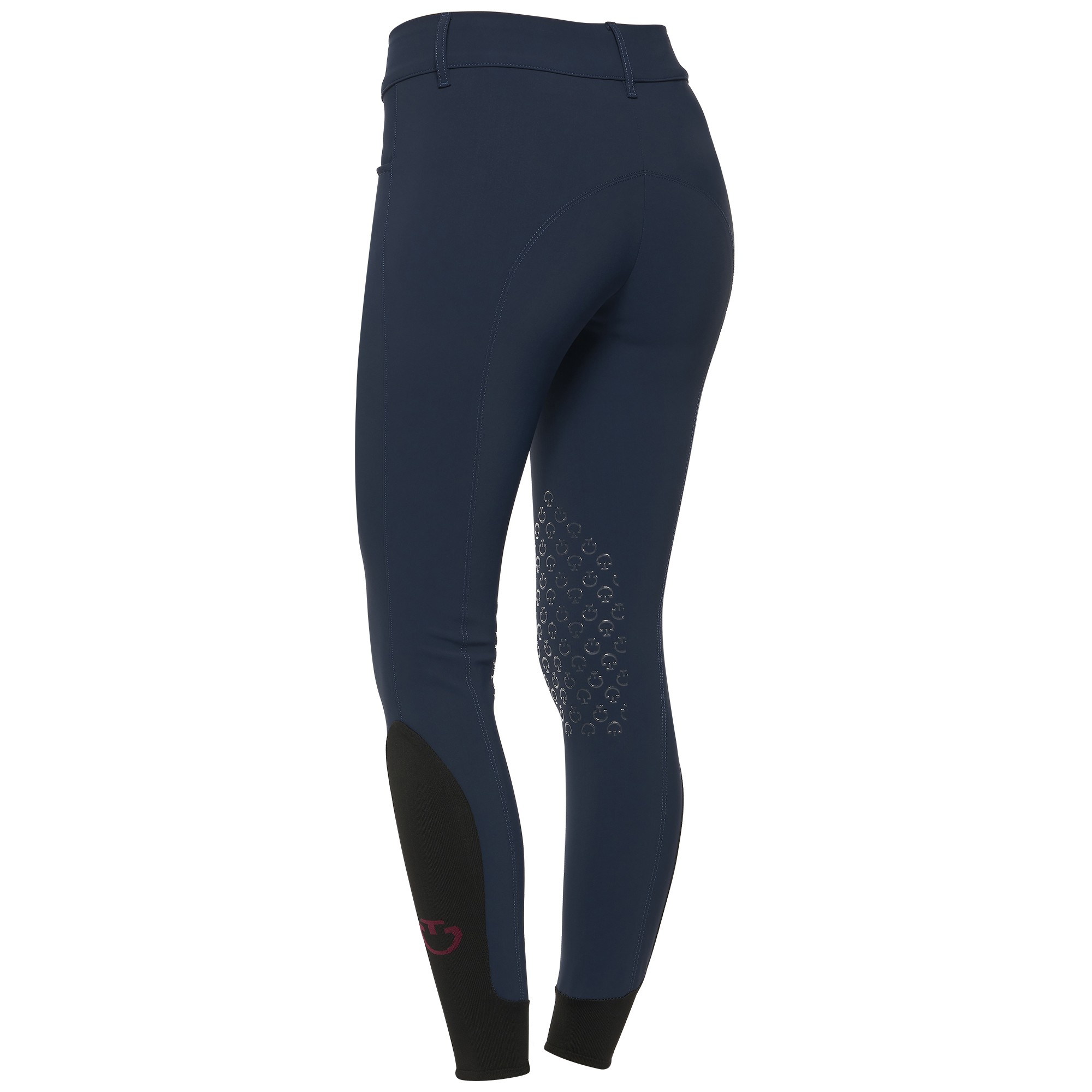 American Riding Breeches Knee Grip Blue Cavalleria Toscana American Riding Breeches Knee Grip Blue Cavalleria Toscana