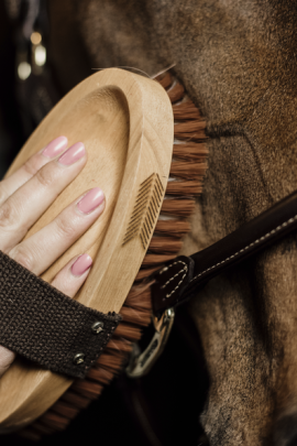Body Brush Middle Hard Grooming Deluxe Kentucky Horsewear