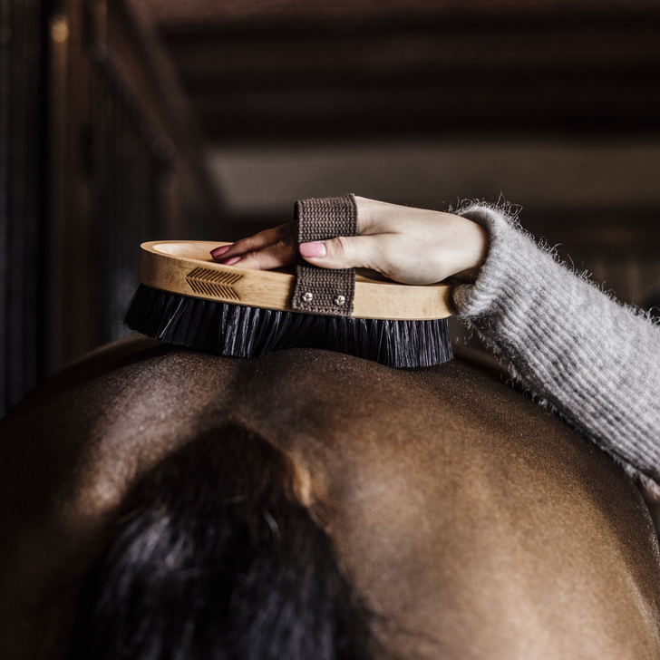 Body Brush Middle Hard Grooming Deluxe Kentucky Horsewear Body Brush Middle Hard Grooming Deluxe Kentucky Horsewear