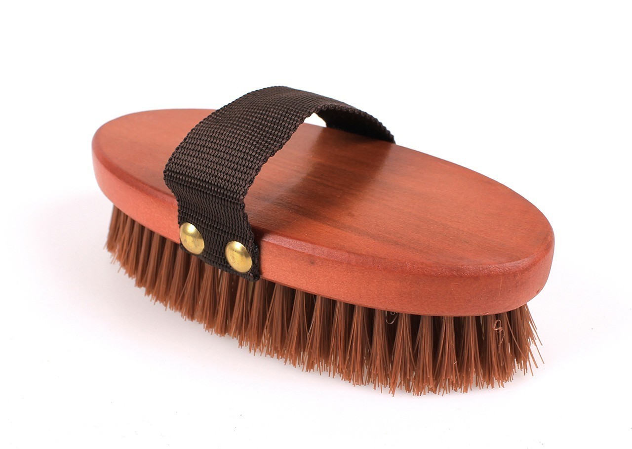 QHP Body Brush Timber