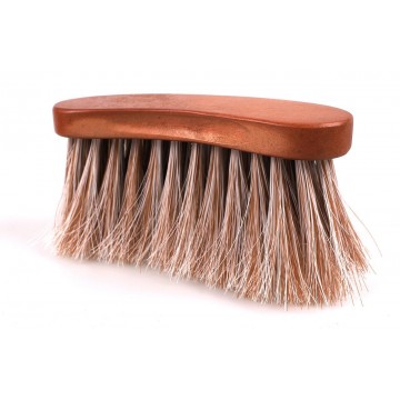 QHP Curved Dandy Brush Timber